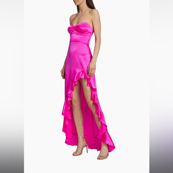 Amanda Uprichard Amalia Silk Gown Size Medium NWT - Picture 4 of 6